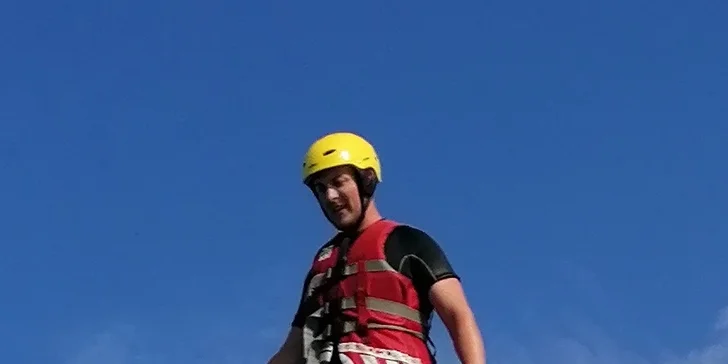 Flyboard: let nad hladinou v Brně, Olomouci, Plzni i na Slapech a Proboštských jezerech