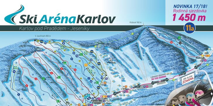 Túry i lyžovačky v Jeseníkách: vybavené chaty u Pradědu až pro 11 osob