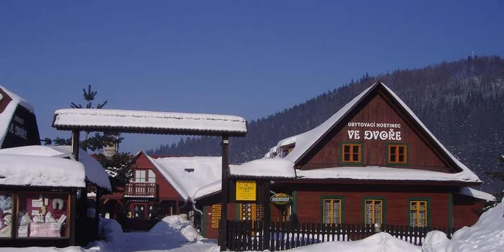 3 dny v Hostýnských Vrších. Lyže i jízda na koni