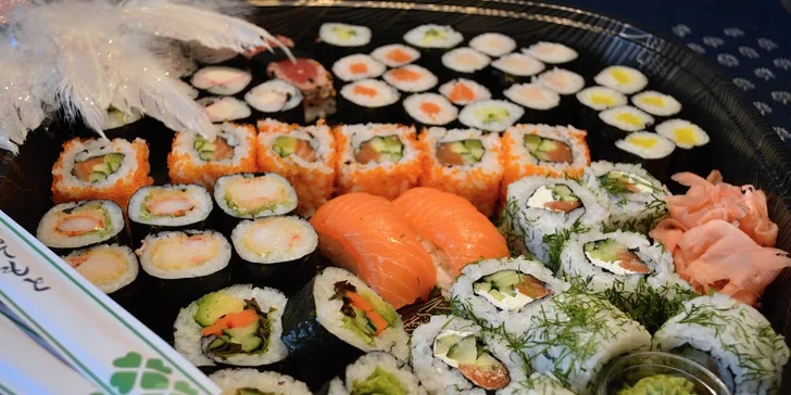Velké vánoční či silvestrovské sushi menu s sebou