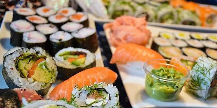 Velké vánoční či silvestrovské sushi menu s sebou