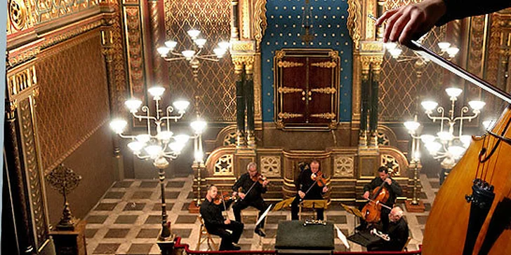 Vstupenka na libovolný koncert klasické hudby ve Španělské synagoze