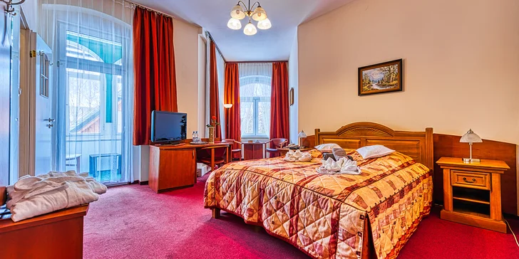 Relax v Polsku: hotel s polopenzí, neomezený wellness a solná jeskyně