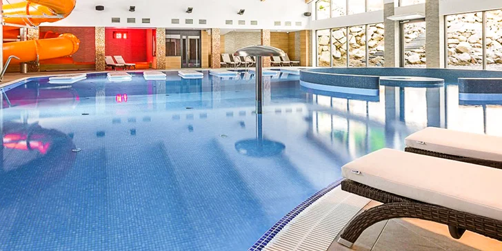 Polské Krkonoše pro pár i rodinu: snídaně či polopenze i wellness a aquapark ve 4* resortu