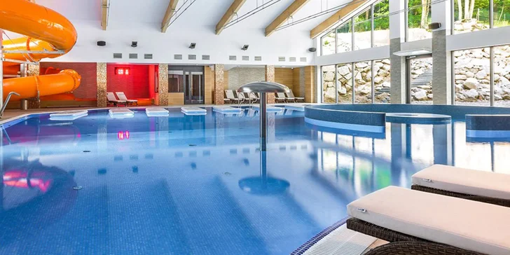4* polské Krkonoše pro pár i rodinu: polopenze, wellness, sauny a aquapark