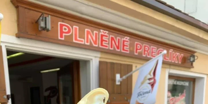 Prima osvěžení: točená zmrzlina do kornoutu či kelímku v centru Plzně