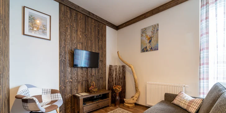Nové apartmány u Gerlachovského štítu s kuchyňkou až pro 5 osob