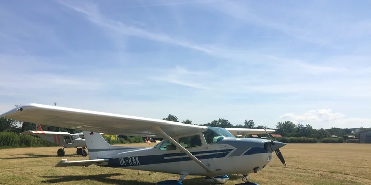 Vzhůru do oblak: 15–45 minut letu letadlem Bristell nebo Cessna 172 pro 1 až 3 osoby