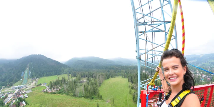 Užijte si pořádný adrenalin: bungee jumping z 90 m v polském městě Chorzów, sólo i tandem