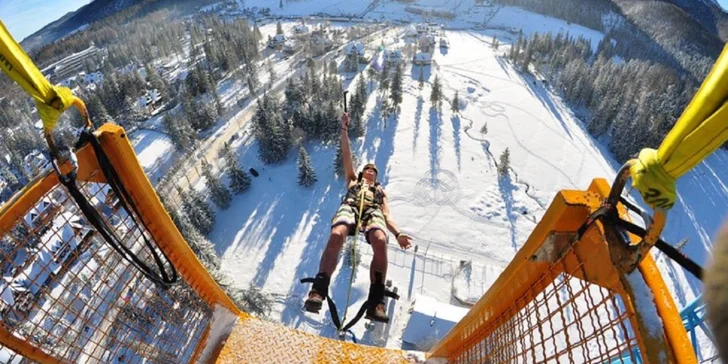 Zažijte něco výjimečného: bungee jumping z 90 m v polském městě Zakopane