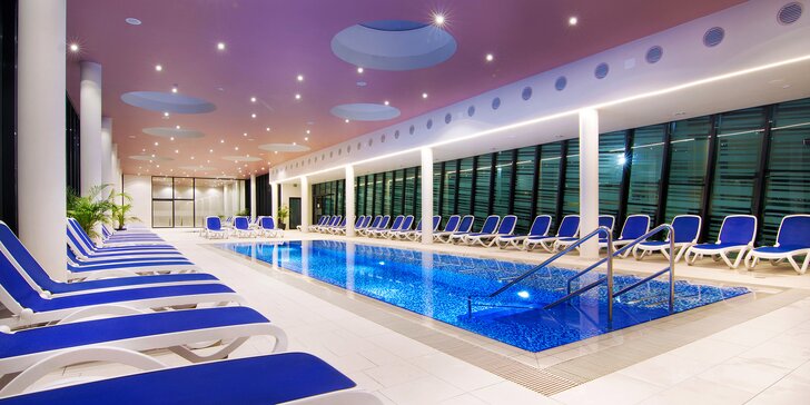 Moravske Toplice ve Slovinsku: 4* hotel s jídlem, neomezený termální bazénový komplex a saunový svět