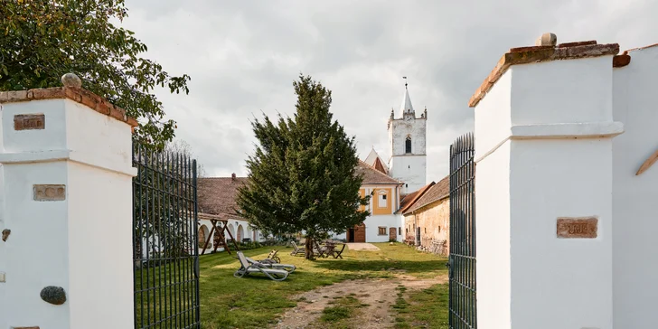 Romantika či rodinný pobyt na Pálavě: ubytování v historickém stavení, snídaně i půjčení kol či piknik
