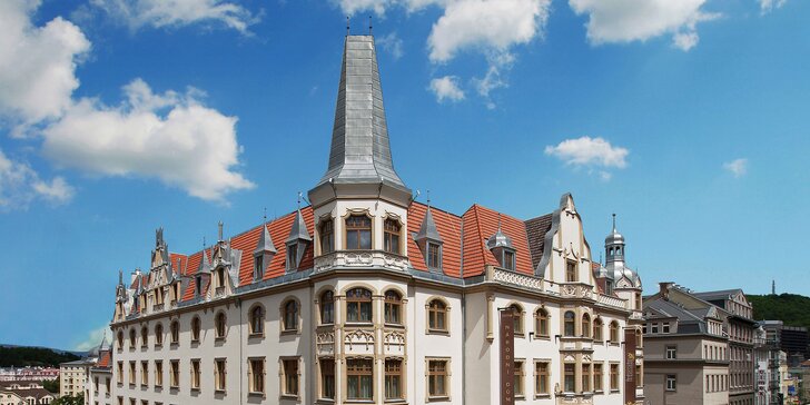 Luxusní wellness nebo ozdravný lázeňský pobyt v centru Karlových Varů