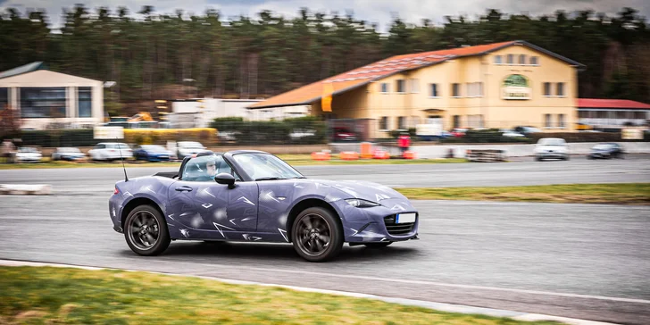Jízda na okruhu v Mazda MX5 ND: 2 nebo 4 kola spolujízdy či řízení