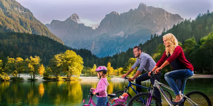 4* dovolená ve Slovinsku: Kranjska Gora pod Vršičem, snídaně a vstup do bazénů, spousta výletů