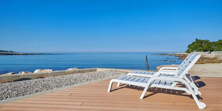 Chorvatský Umag: 4* resort s bazény a aquaparkem, jídlo i pití, 200 m na pláž a děti zdarma
