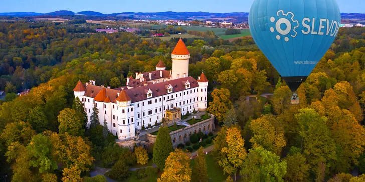 1 nebo 2 hodiny v oblacích: let horkovzdušným balónem v páru či skupince