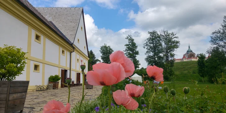 Zámecký pobyt ve Žďáru nad Sázavou se snídaní a vstup do Muzea nové generace