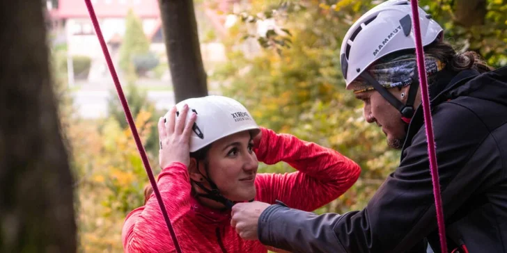 Adventure kurz skalního lezení pro 1 osobu: 6–8 hod. teorie i praxe