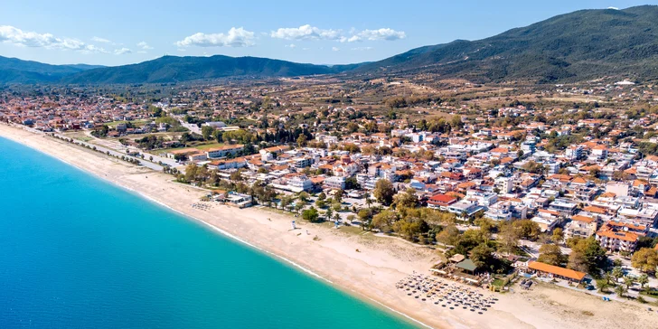 Za pohodou na Chalkidiki: ubytování ve studiu a doprava busem
