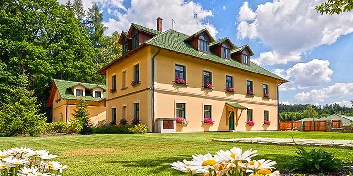 4* relaxace v Resortu Johanka na Vysočině: polopenze i neomezený wellness
