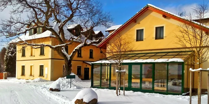4* relaxace v Resortu Johanka na Vysočině: polopenze a neomezený wellness