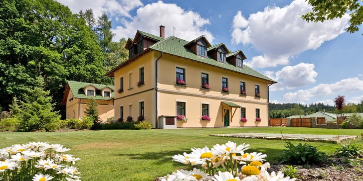 4* relaxace v Resortu Johanka na Vysočině: polopenze i neomezený wellness