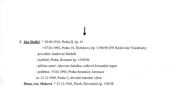 Rodokmen z otcovské nebo mateřské linie až do 5. generace i s přílohami a rodovým stromem