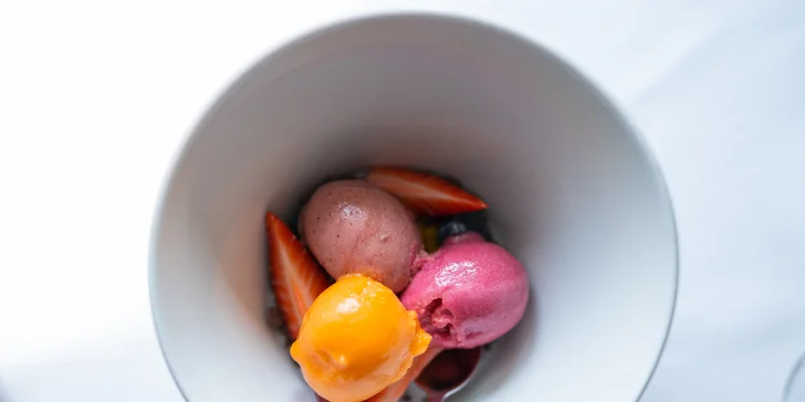 Degustační menu v klasicistním zámečku i vstup do wellness pro 2 osoby