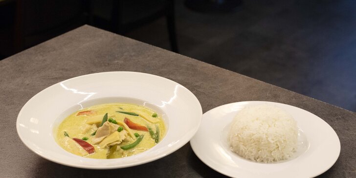 Autentická thajská kuchyně: 3chodové menu pro dva dle výběru