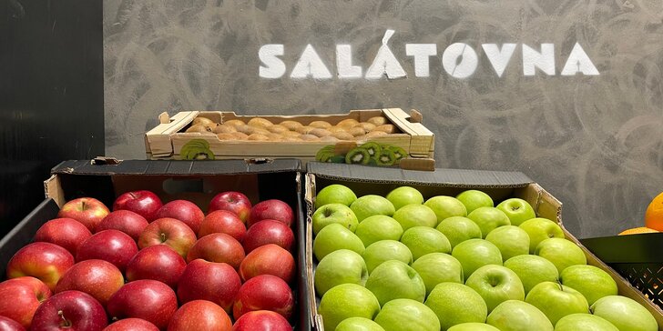 Voucher až na 500 Kč na zdravé dobroty v Salátovně: poké, wrapy, saláty, smoothies i freshe