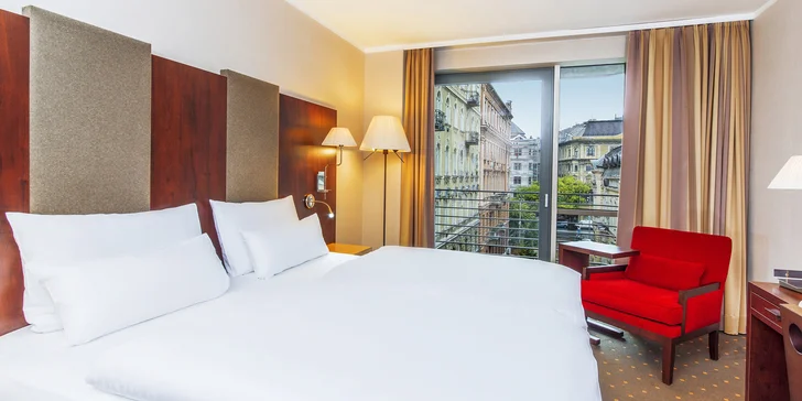 Pěkný 4* hotel přímo v centru Budapešti: snídaně a neomezený vstup do sauny
