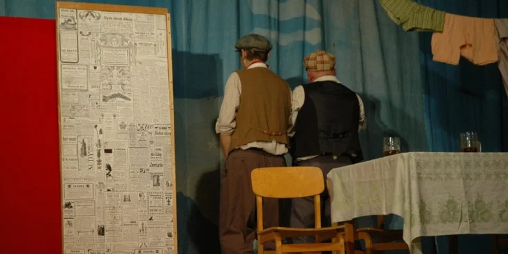 Vstupenka na představení Až se trefila aneb Jak se válčí na pavlači 1.