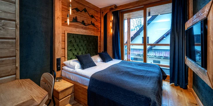 Luxusní pobyt v centru Zakopaného: moderní apartmány až pro 6 osob i neomezený wellness