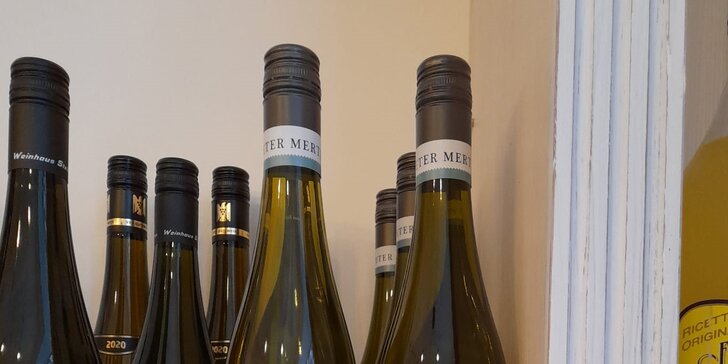Vína podle výběru z vyhlášeného německého vinařství Mertes, vyzvednutí na Vinohradech