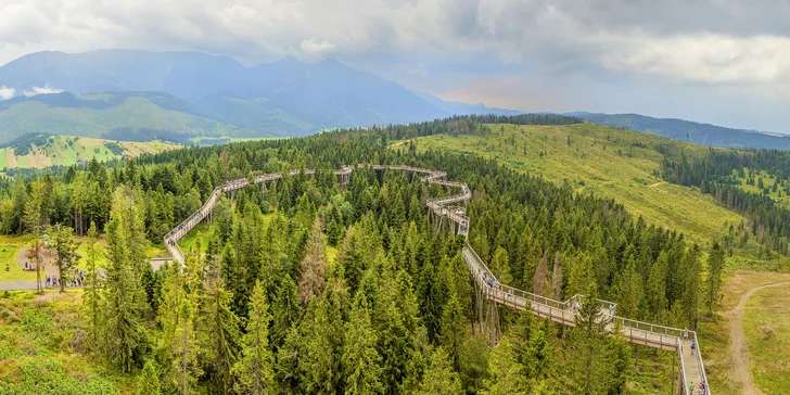 Aktivní pobyt ve Vysokých Tatrách vč. slevy do aquaparku či wellness