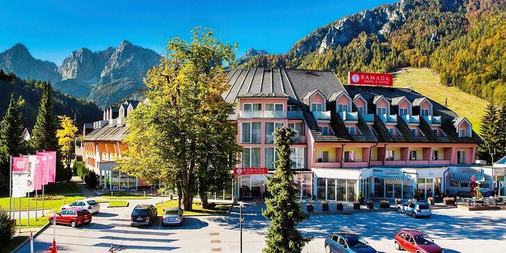 Dovolená ve Slovinsku: 4* hotel v Kranjske Goře se snídaní či polopenzí a vstupem do bazénů