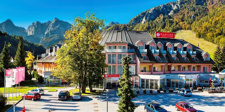 4* dovolená ve Slovinsku: Kranjska Gora pod Vršičem, snídaně a vstup do bazénů, spousta výletů