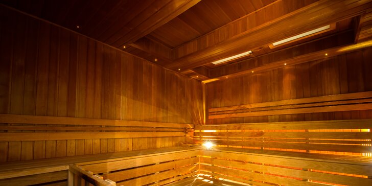 Relaxační pobyt s polopenzí, vstupy do sauny, bazénu i termálního koupaliště