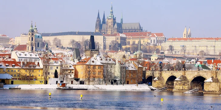 Královské Vinohrady až pro 6 osob: moderní apartmán s kuchyňkou a snídaně