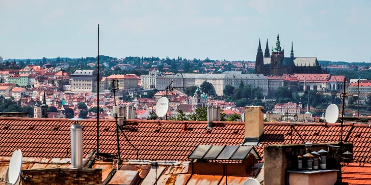 Královské Vinohrady až pro 6 osob: moderní apartmán s kuchyňkou a snídaně