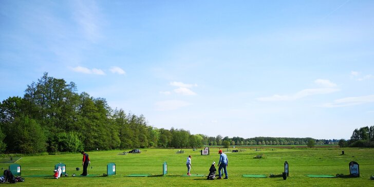 Základy golfu: 150minutová individuální lekce s trenérem pro 2 osoby
