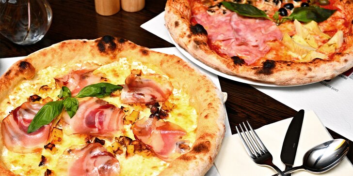 Neapolská pizza z italských surovin: klasické druhy i s tuňákem či lososem