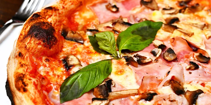 Neapolská pizza nebo pasta podle výběru pro jednu i dvě osoby