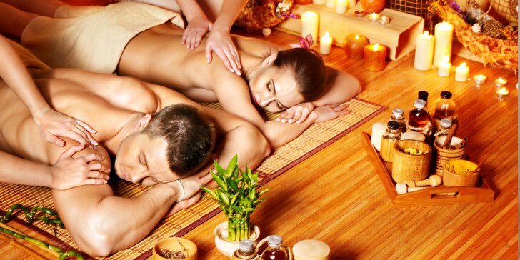 Relax pro dva: 60minutová tradiční thajská masáž