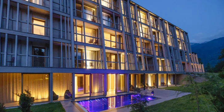 Dovolená ve Slovinsku u jezera Bohinj: 4* hotel se snídaní, zahrada a za příplatek wellness