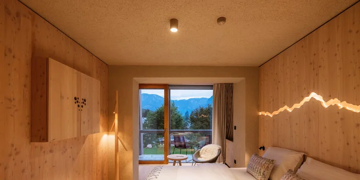 Dovolená ve Slovinsku u jezera Bohinj: 4* hotel se snídaní, zahrada a za příplatek wellness