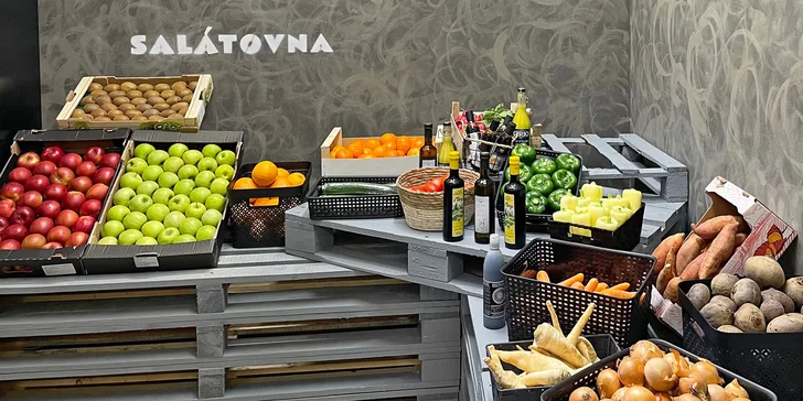 Voucher až na 500 Kč na zdravé dobroty v Salátovně: poké, wrapy, saláty, smoothies i freshe