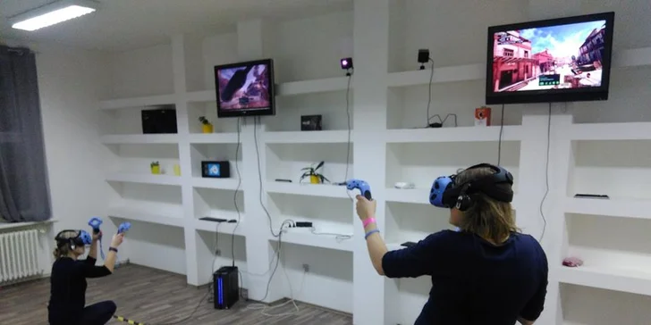 Pořádná zábava: 60 min. ve virtuální realitě HTC Vive pro jednoho