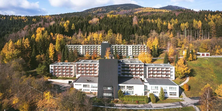 Pobyt v Jeseníkách: hotel u Dlouhých strání se snídaní nebo polopenzí, termíny po celý rok